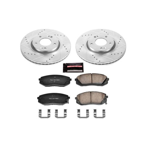 Power Stop 12-16 Kia Sportage Front Z23 Evolution Sport Brake Kit - K6510