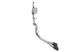 Corsa 2021-2025 Ford F-150 SuperCrew/6.5in Bed 3.5L V6 Sport Cat-Back Single Side Exit- - 21169BLK