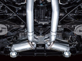 AWE 2023 Nissan Z RZ34 RWD Touring Edition Catback Exhaust System w/ Chrome Silver Tips - 3015-32400