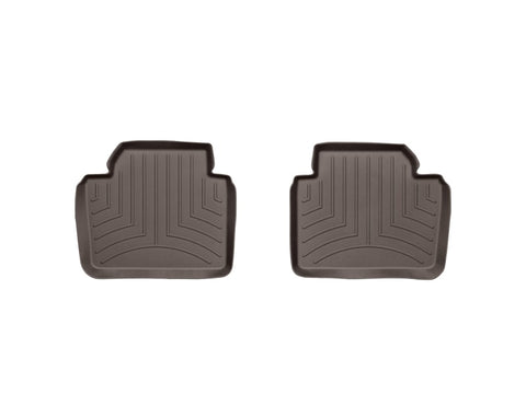 WeatherTech 2012+ BMW 3-Series Rear FloorLiner - Cocoa - 474102