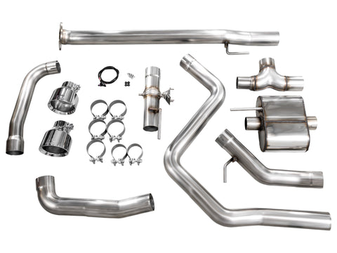 AWE Tuning 22-26 Hyundai Elantra N SwitchPath Cat-Back Exhaust - Chrome Silver Tips - 3025-32237