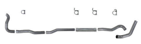 Diamond Eye KIT 4in TB MFLR RPLCMENT PIPE SGL AL: 89-93 DODGE CUMMINS 5.9L - K4211A-RP