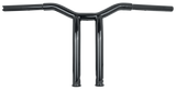 Burly Brand Dominator Raked Bar 12in - Matte Black - B12-6052SB