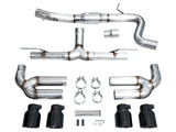 AWE Tuning 22-24 Audi 8Y S3 Track Edition Exhaust - Diamond Black Tips - 3020-43897