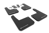 Rally Armor 18-22 Hyundai Kona Black UR Mud Flap White Logo - MF63-UR-BLK/WH