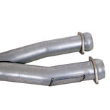 BBK 79-04 Mustang Coyote Swap Short Mid X Pipe w Catalytic Converters 3.0 For BBK Long Tube Headers - 1786