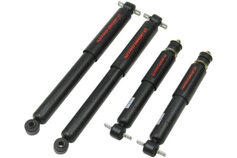 Belltech SHOCK SET NITRO DROP 2 88-94 Chevy / GMC C1500 / C2500 2WD - 9137