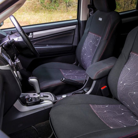 ARB 18-20 Jeep Wrangler JL (2-Door) Seat Skin Style Seat Covers - 10550052DNP