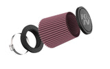 K&N Universal Clamp-On Air Filter 3in FLG /4 1/2in B / 3 1/2in T / 4 3/8in H - RU-9410
