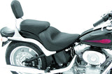 Mustang 06-17 Harley Softail Wide Tire (200mm) Standard Touring 1PC Seat - Black - 76400