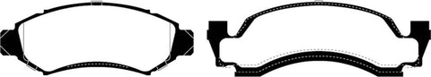 EBC 1974 AMC Ambassador 5.0L Ultimax2 Front Brake Pads - UD050