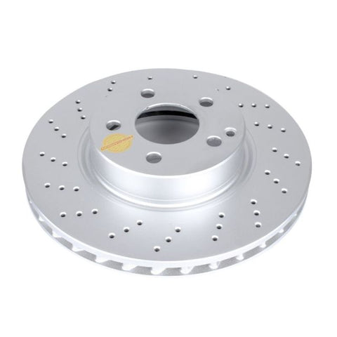 Power Stop 04-06 Mercedes-Benz E500 Front Evolution High Carbon Geomet Coated Rotor - EBR1629EVC