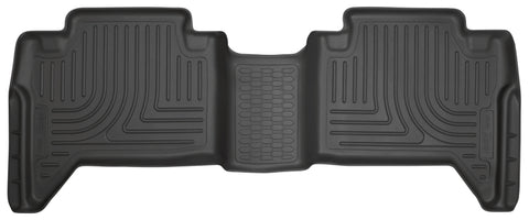 Husky Liners 2016 Toyota Tacoma Crew Cab WeatherBeater 2nd Row Black Floor Liners - 14951