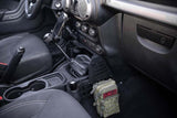 DV8 07-18 Jeep Wrangler JK Center Console Molle Panels & Device Bridge - CCJK-01