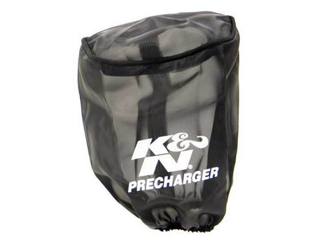 K&N Universal Precharger Round Tapered Filter Wrap Black 4in Top ID / 4.5in Base ID / 6.5in Height - 22-8031PK