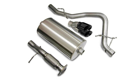 Corsa 07-08 Chevrolet Tahoe 5.3L V8 Black Sport Cat-Back Exhaust - 14207BLK