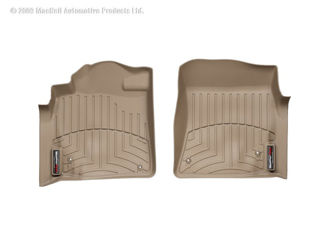 WeatherTech 08-13 Lexus LX570 Front FloorLiner - Tan - 451571