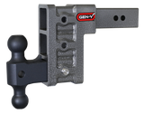 Gen-Y Mega Duty 2.5in Shank 6in Drop 3K TW 21K Hitch w/GH-061 Dual-Ball - GH-613