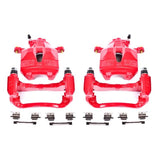 Power Stop 05-07 Toyota Avalon Front Red Calipers w/Brackets - Pair - S2714