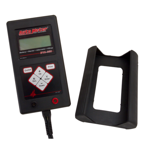 Autometer Handheld Automotive/Heavy Duty Truck Electrical System Analyzer 6V/12V Applications - BVA-350