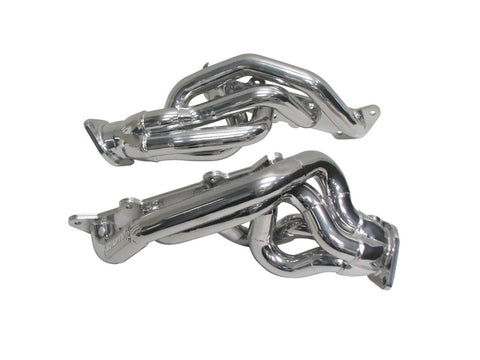 BBK 11-14 Mustang GT Shorty Tuned Length Exhaust Headers - 1-5/8 Silver Ceramic - 16320