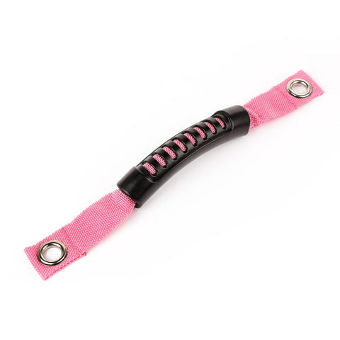 Rugged Ridge A-Pillar Grab Handle Pink 07-18 Jeep Wrangler JK - 13305.16