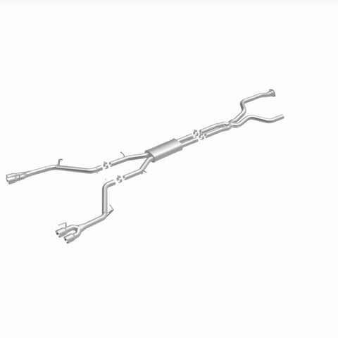 MagnaFlow CatBack 16-19 Cadillac CT6 V6 3.0L Street Series 2.5in Pipe Dia Polished Tips - 19301