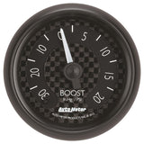Autometer GT Series 52mm Mechanical 30 In Hg/20 psi Vacuum/Boost Gauge - 8001