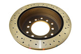 DBA Toyota Cruiser Rear Drilled & Slotted 4000 Series Rotor - DBA4793XS