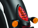 Kuryakyn Tail Light Top Trim Satin Black - 5623