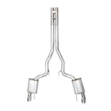 Stainless Works 2024 Mustang GT Catback Dual Tips Legend Sound H-Pipe Factory Connect Exhaust - M24CBHFCL
