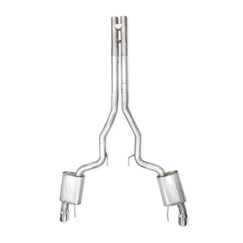 Stainless Works 2024 Mustang GT Catback Dual Tips Legend Sound H-Pipe Factory Connect Exhaust - M24CBHFCL