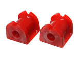 Energy Suspension 08-14 Subaru WRX Red 16mm Rear Sway Bar Bushing and Endlink Set - 19.5106R