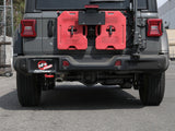aFe MACH Force-Xp Axle-Back Exhaust System w/Polished Tip 18-20 Jeep Wrangler L4-2.0T / V6-3.6L - 49-48070-1P
