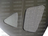 Seibon 93-98 Toyota Supra (JZA80L) TR Style Carbon Fiber Hood - HD9398TYSUP-TR