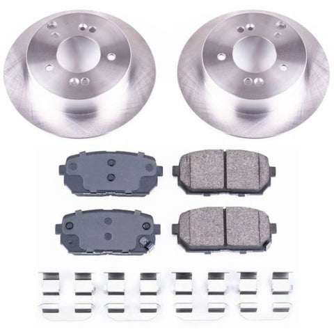 Power Stop 07-10 Kia Rondo Rear Autospecialty Brake Kit - KOE5853