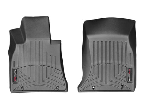 WeatherTech 2015+ Hyundai Genesis Fits Sedan and AWD Models Only Front FloorLiner - Black - 447381