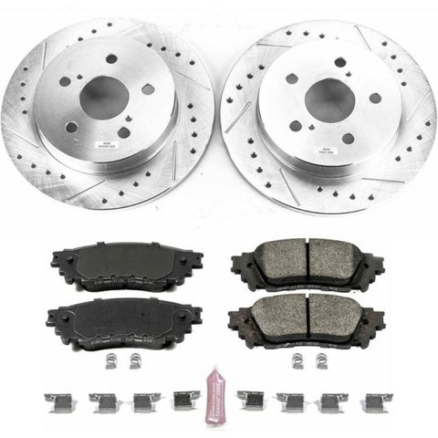 Power Stop 15-17 Lexus NX200t Rear Z23 Evolution Sport Brake Kit - K7739