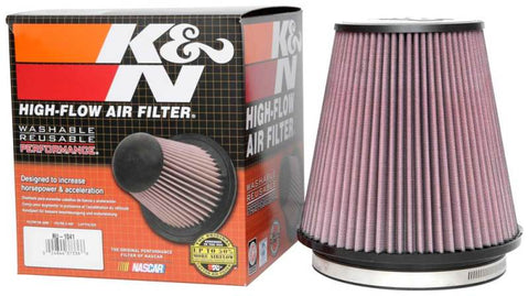 K&N Universal Clamp-On Air Filter 6in FLG / 7-1/2in B / 5in T / 7-1/2in H - RU-1041