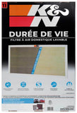 K&N HVAC Filter - 20 x 30 x 1 - HVC-12030