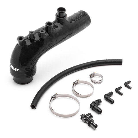 Cobb 08-14 Subaru WRX / 05-09 Outback XT & Legacy GT Turbo Inlet V2 - Stealth Black - 724450