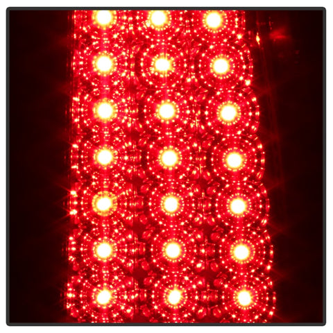 xTune Chevy Silverado 1500/2500/3500 99-02 LED Tail Lights Red Clear ALT-ON-CS99-LED-RC - 5008831