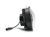 Raxiom 18-22 Jeep Wrangler JL/JT Axial Series LED Headlights- Black Housing (Clear Lens) - J133763