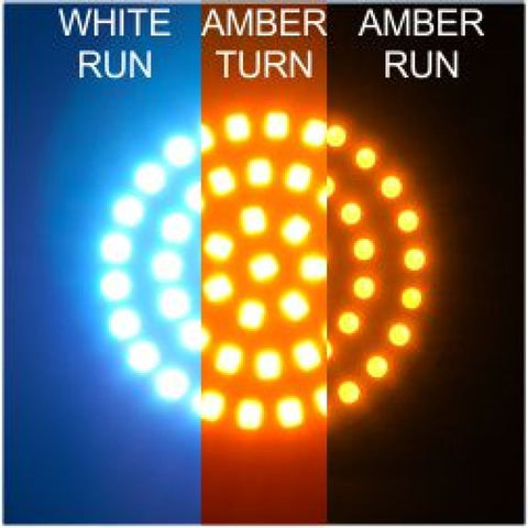 Letric Lighting Deluxe Bullet Style Switchbacks White - LLC-D7SWAA