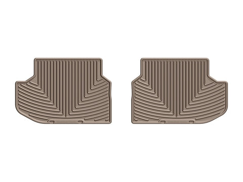 WeatherTech 2014-2016 BMW 5-Series Rear Rubber Mats - Tan - W331TN