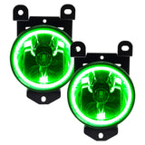 Oracle Lighting 01-06 GMC Yukon Denali Pre-Assembled LED Halo Fog Lights -Green - 8185-004