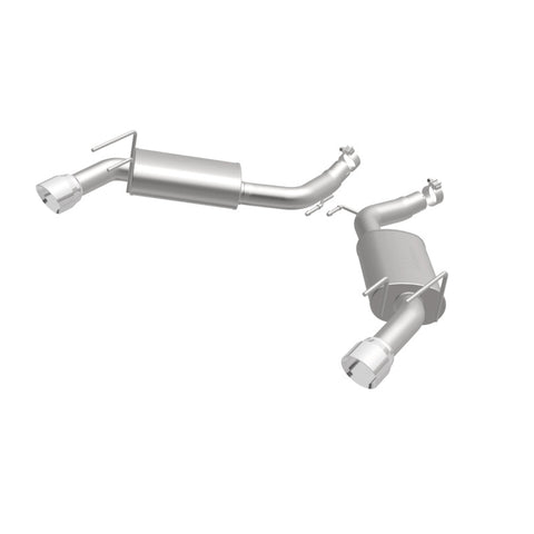 MagnaFlow Street Series Axle Back 14-15 Chevy Camaro 6.2L V8 SS Polished Dual Split Rear Exit - 19185