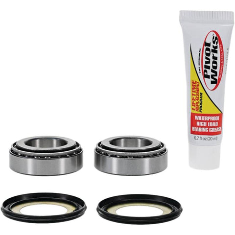 Pivot Works 19-23 Honda CRF110F Steering Stem Bearing Kit - PWSSK-H27-000