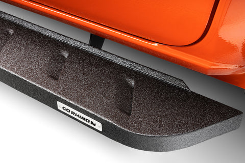Go Rhino RB10 Running Boards - Bedliner - 80in - 630080T