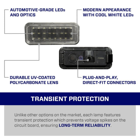 Form Lighting 2020 Tacoma LED Bed Lights (Pair) - FL0054